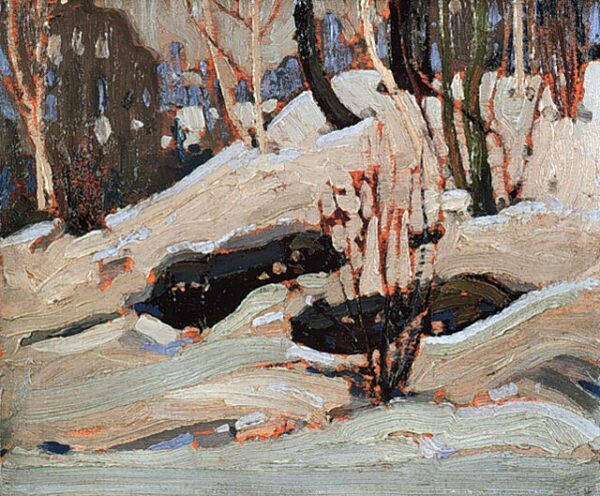 Snow Banks by Tom Thomson, hand-painted oil painting reproduction