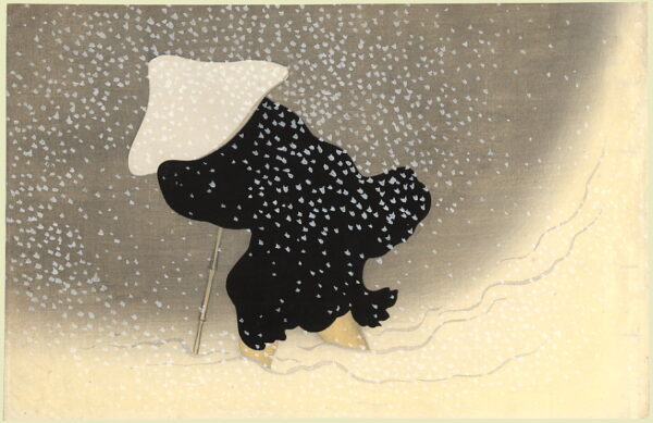 Snow Flurry by Kamisaka Sekka, hand-painted oil painting reproduction