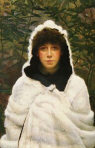 Snowbound by John Atkinson Grimshaw, hand-painted oil painting reproduction