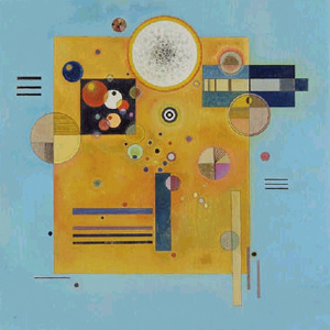 Soft Pressure by Wassily Kandinsky, hand-painted oil painting reproduction