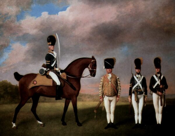 Soldiers by George Stubbs, hand-painted oil painting reproduction
