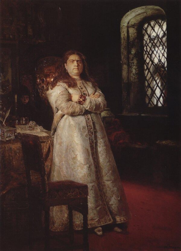 Sophia Alekseyevna by Ilya Repin, hand-painted oil painting reproduction
