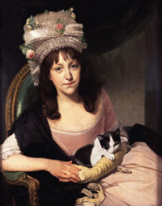 Sophia Dumergue by Johann Zoffany, hand-painted oil painting reproduction