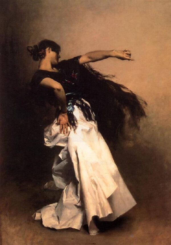Spanish Dancer by John Singer Sargent, hand-painted oil painting reproduction