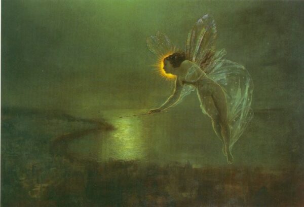 Spirit of the Night by John Atkinson Grimshaw, hand-painted oil painting reproduction
