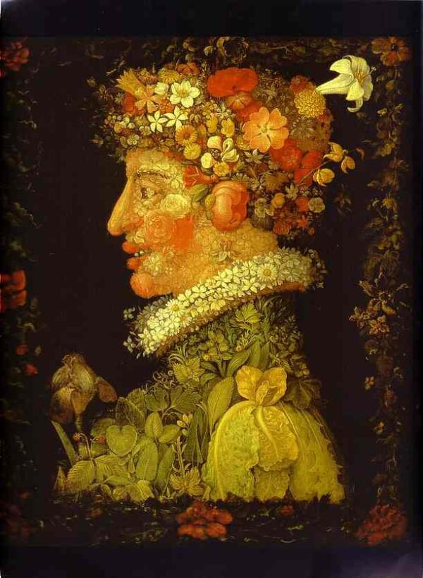 Spring by Giuseppe Arcimboldo, hand-painted oil painting reproduction