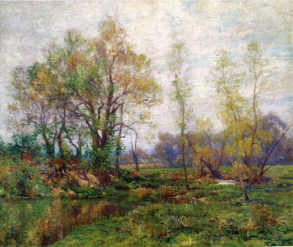 Springtime by Hugh Bolton Jones, hand-painted oil painting reproduction