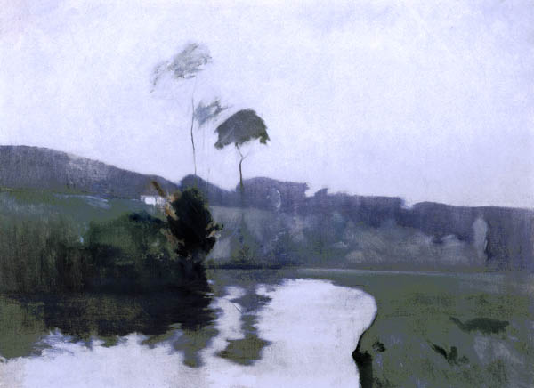 Springtime by John Henry Twachtman, hand-painted oil reproduction