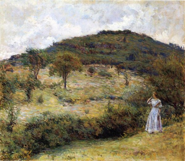 Springtime Stroll by Robert Reid, hand-painted oil painting reproduction