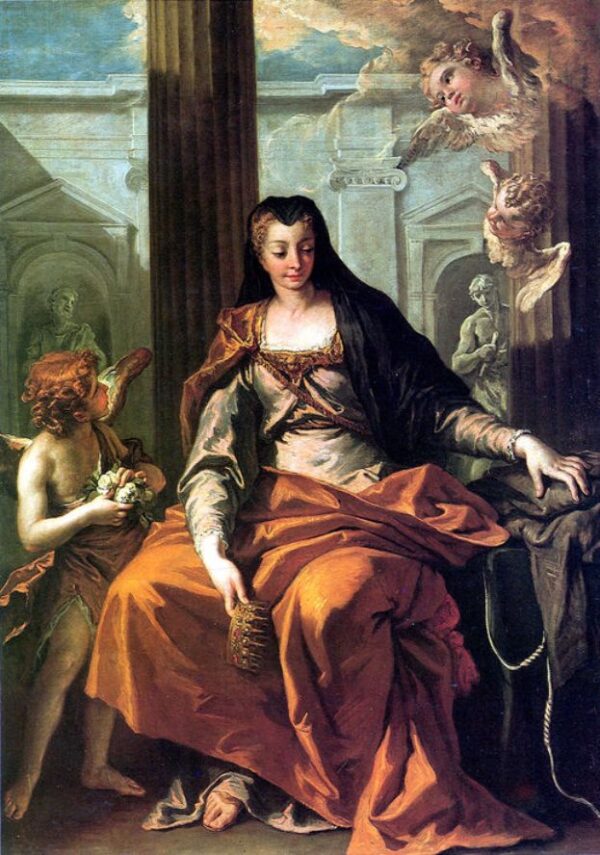 St. Elisabeth of Hungary by Sebastiano Ricci, hand-painted oil painting reproduction
