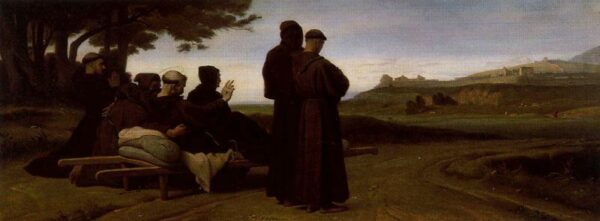 St. Francis of Assisi by François-Léon Benouville, hand-painted oil painting reproduction