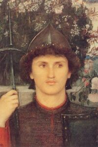 St. George by Marie Spartali Stillman, hand-painted oil painting reproduction