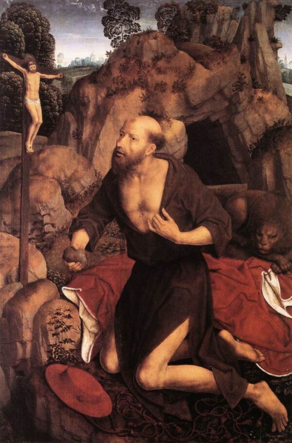 St. Jerome by Hans Memling, hand-painted oil painting reproduction