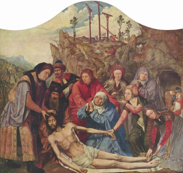 St. John Altarpiece – Center Panel by Quentin Massys, hand-painted oil painting reproduction