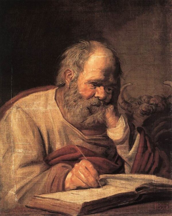 St. Luke by Frans Hals, hand-painted oil painting reproduction