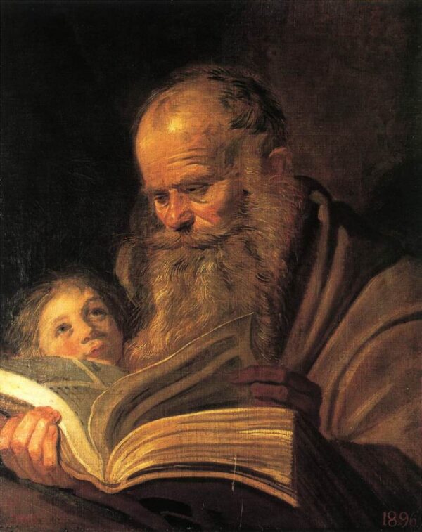 St. Matthew by Frans Hals, hand-painted oil reproduction