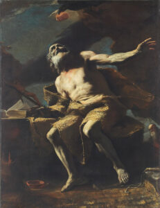 St. Paul the Hermit II by Mattia Preti, hand-painted oil painting reproduction