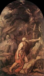 St Jerome by Titian, hand-painted oil painting reproduction