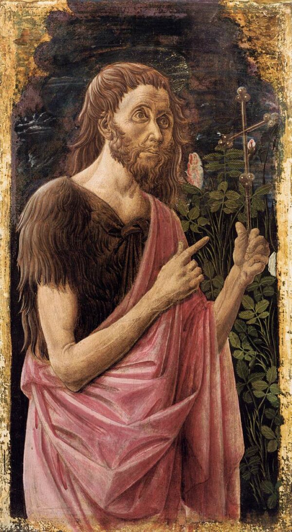 St John the Baptist by Fra Carnevale, hand-painted oil painting reproduction