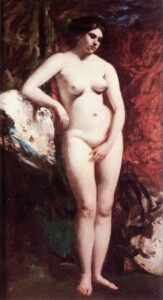 Standing Nude by William Etty, hand-painted oil painting reproduction