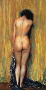 Standing Nude by Guy Rose, hand-painted oil painting reproduction