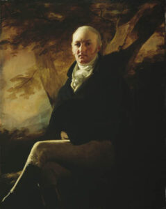 Portrait of Sir James Montgomery – Second Baronet of Stanhope by Henry Raeburn, hand-painted oil painting reproduction