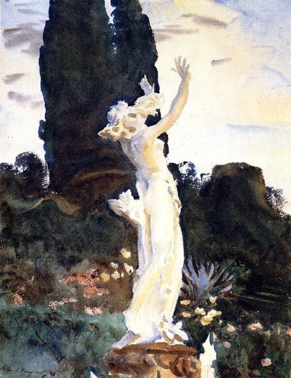 Statue of Daphne by John Singer Sargent, hand-painted oil painting reproduction