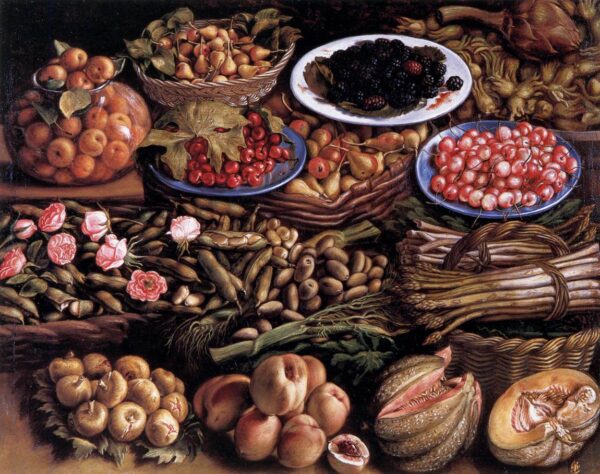 Still Life by Vincenzo Campi, hand-painted oil painting reproduction