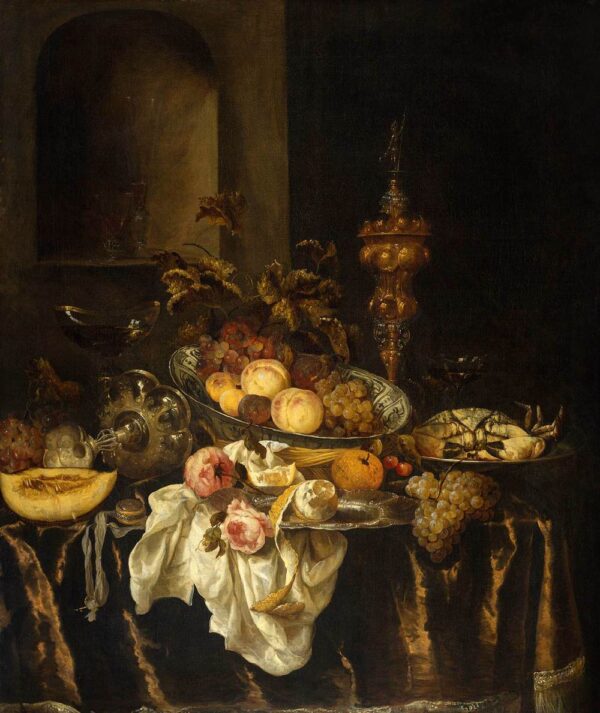 Still-Life by Abraham van Beyeren, hand-painted oil painting reproduction