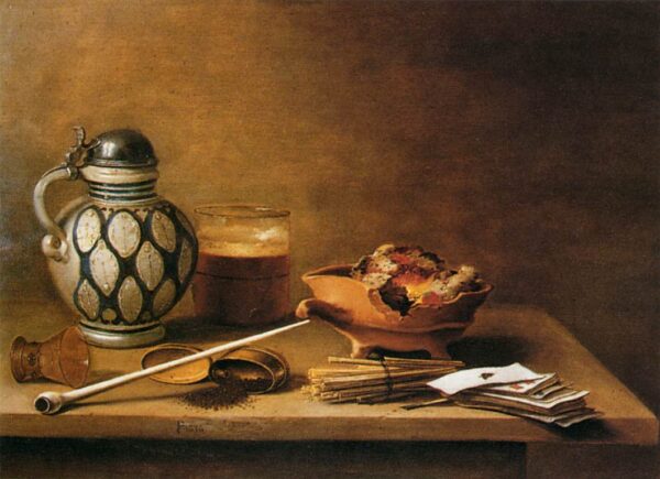 Still Life b by Pieter Claesz, hand-painted oil painting reproduction