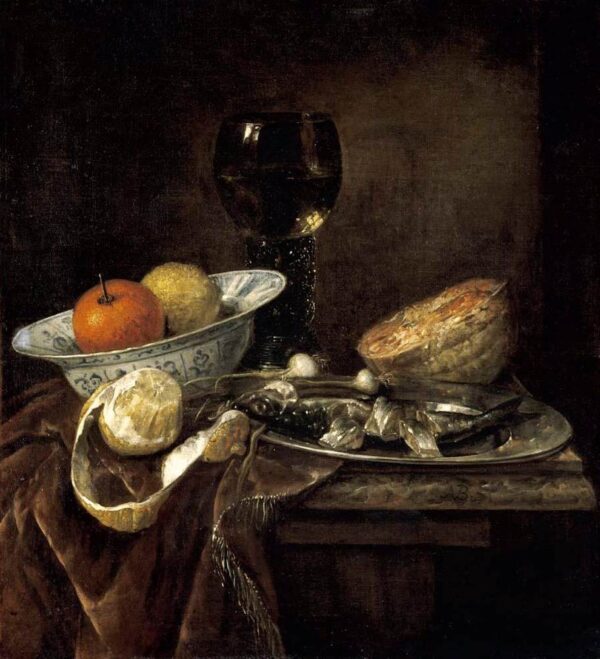 Still-Life c by Abraham van Beyeren, hand-painted oil painting reproduction