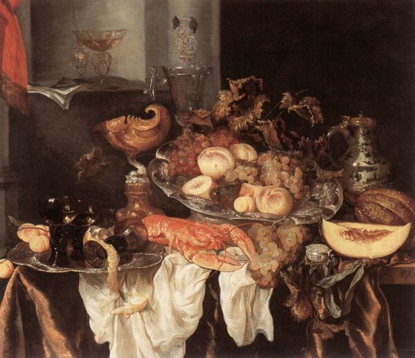 Still-Life d by Abraham van Beyeren, hand-painted oil painting reproduction