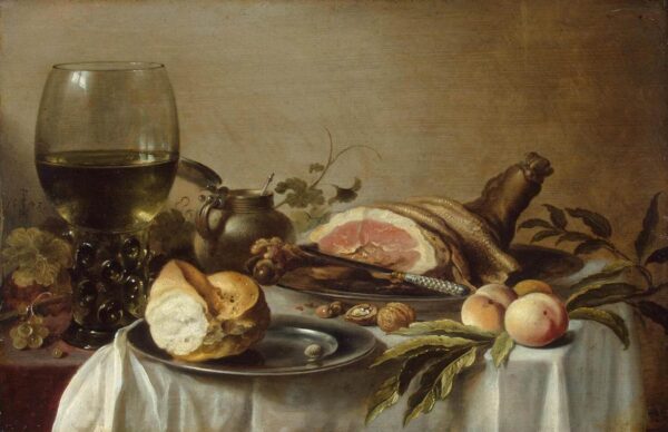 Still life f by Pieter Claesz, hand-painted oil painting reproduction
