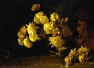 Still Life with Flowers by Emil Carlsen, hand-painted oil painting reproduction