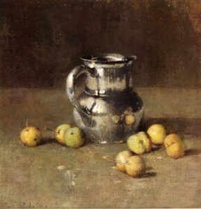 Still Life with Pitcher and Pivar by Emil Carlsen, hand-painted oil painting reproduction