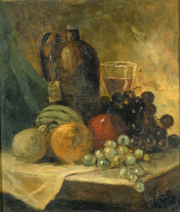 Still Life by Edward Mitchell Bannister, hand-painted oil painting reproduction
