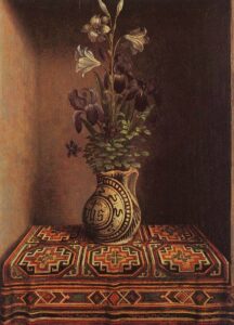 Still Life by Hans Memling, hand-painted oil painting reproduction