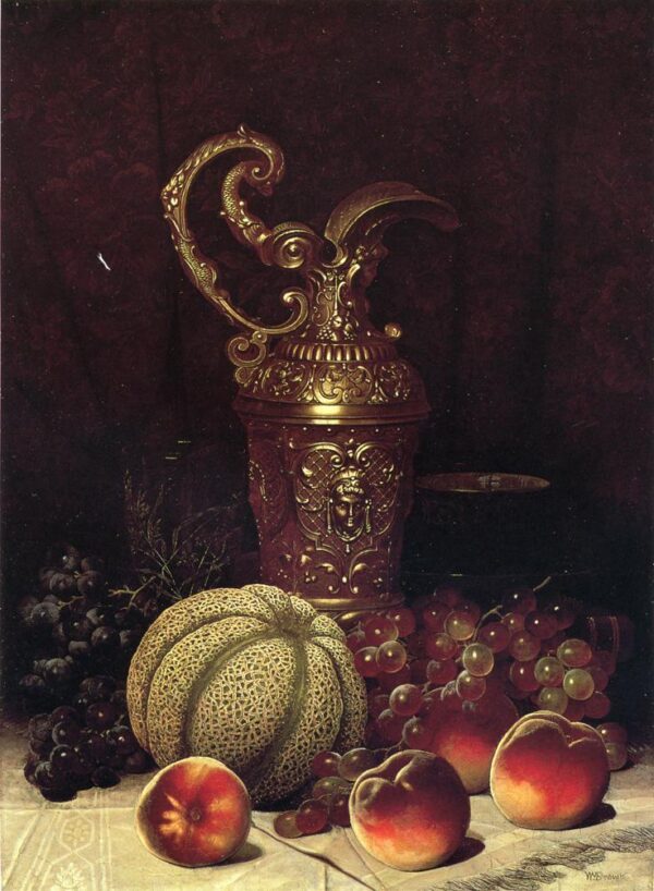 Still Life by William Mason Brown, hand-painted oil painting reproduction