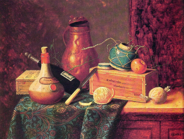 Still Life II by William Michael Harnett, hand-painted oil painting reproduction