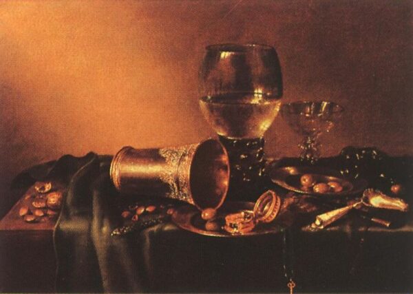 Still Life VIII by Willem Claesz Heda, hand-painted oil painting reproduction