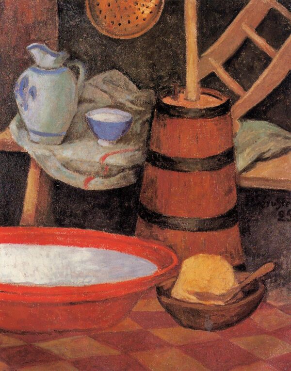 Still Life with Churn by Paul Sérusier, hand-painted oil painting reproduction