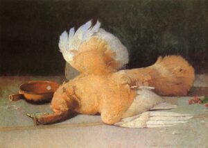 Still Life with Dead Game by Emil Carlsen, hand-painted oil painting reproduction