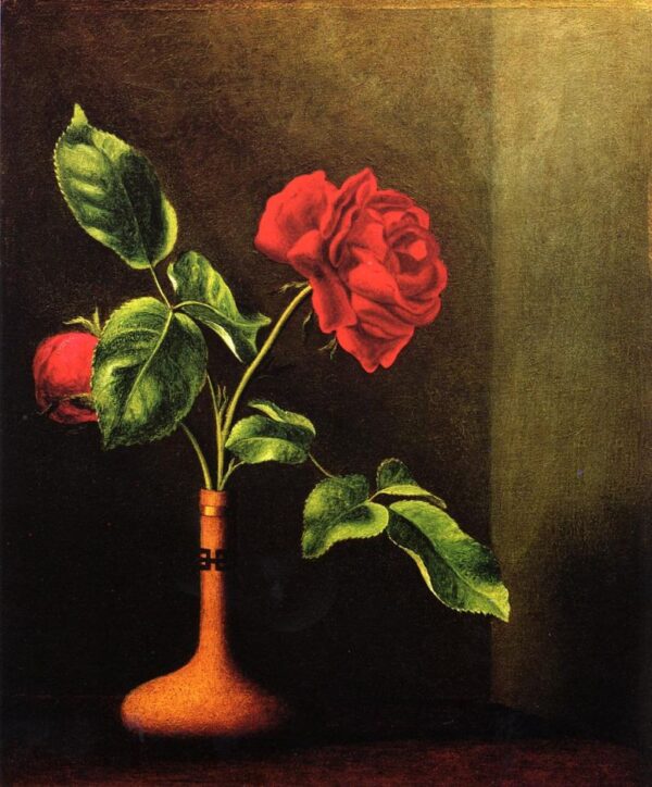 Still Life with Rose by Martin Johnson Heade, hand-painted oil painting reproduction