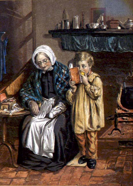 Stolen Pleasures by George Baxter, hand-painted oil reproduction