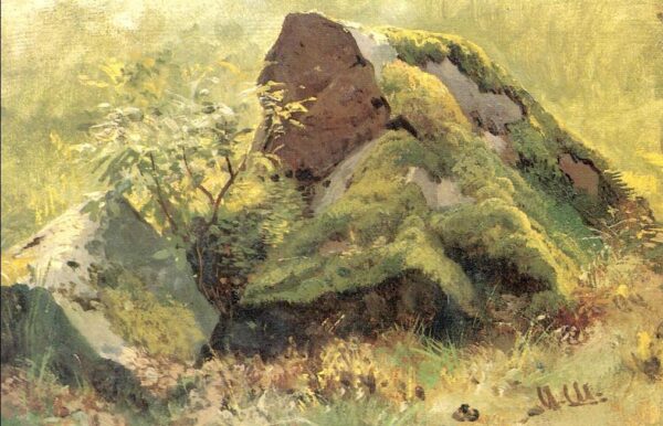 Stones II by Ivan Shishkin, hand-painted oil painting reproduction