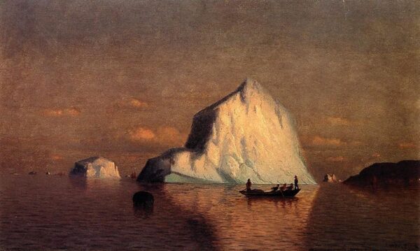 Straits of Belle Isle by William Bradford, hand-painted oil painting reproduction