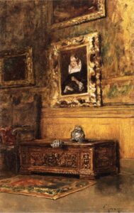 Studio Interior by William Merritt Chase, hand-painted oil painting reproduction