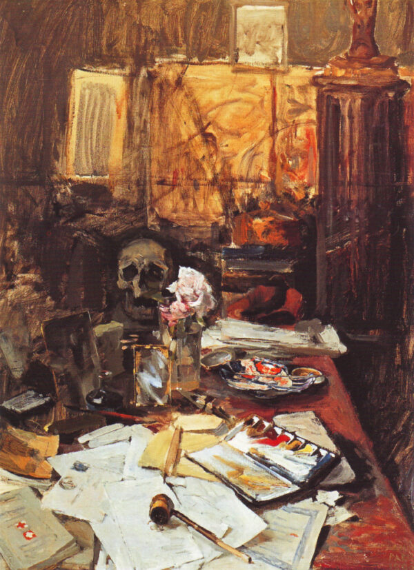 Studio Still Life by Akseli Gallen-Kallela, hand-painted oil painting reproduction