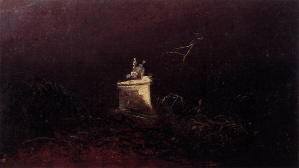Study for a Funerary Monument by Karl Blechen, hand-painted oil painting reproduction