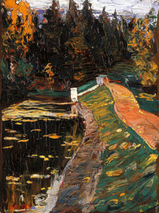 Study for sluice by Wassily Kandinsky, hand-painted oil painting reproduction